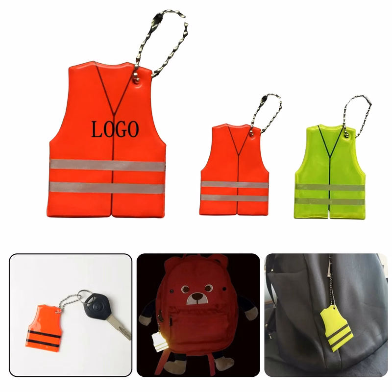 Reflective Safety Pendant Key Chains