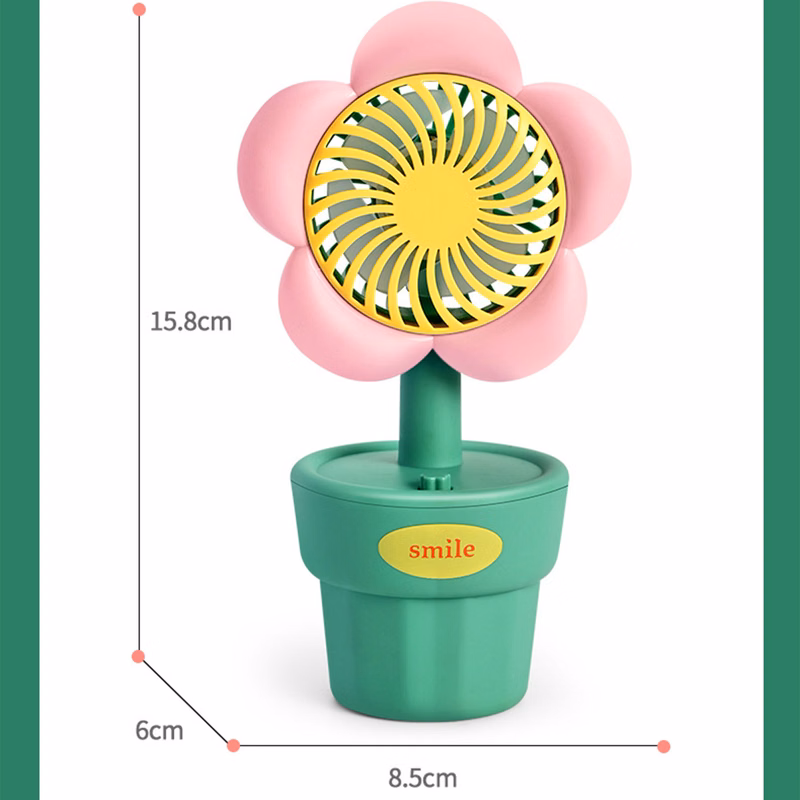 Lovely Flower Fan