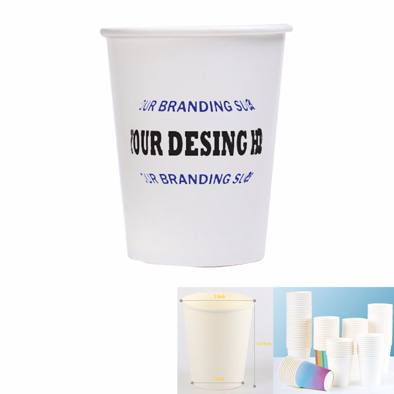 9 Oz Disposable Thickened Paper Drink Cup