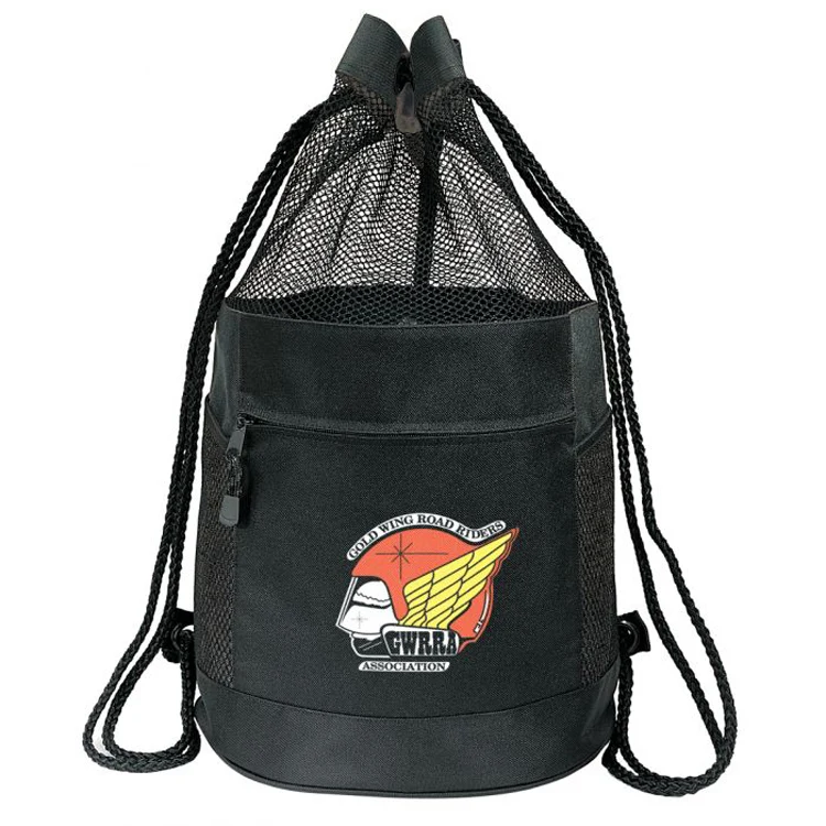 Drawstring Mesh Backpack 1