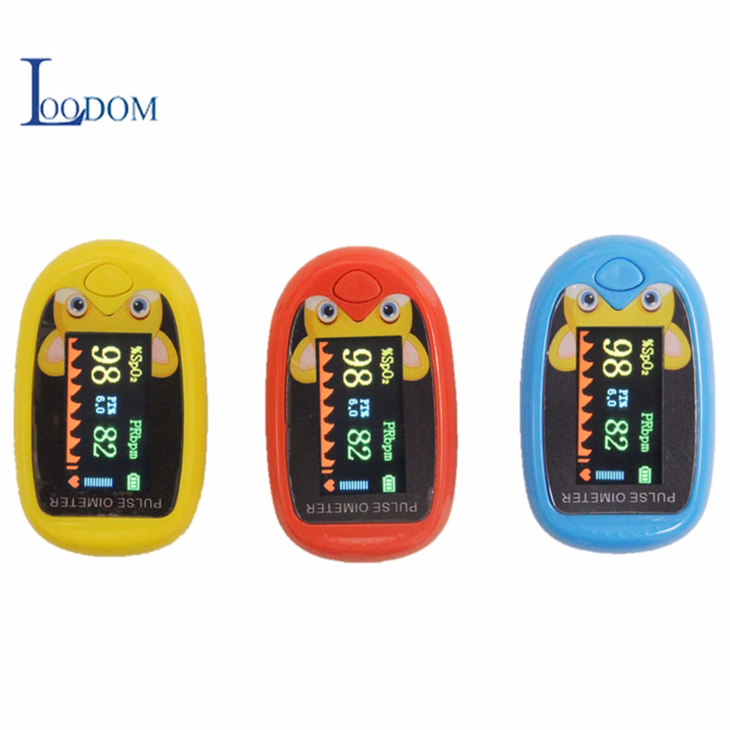 Kids Finger Blood Oxygen Saturation