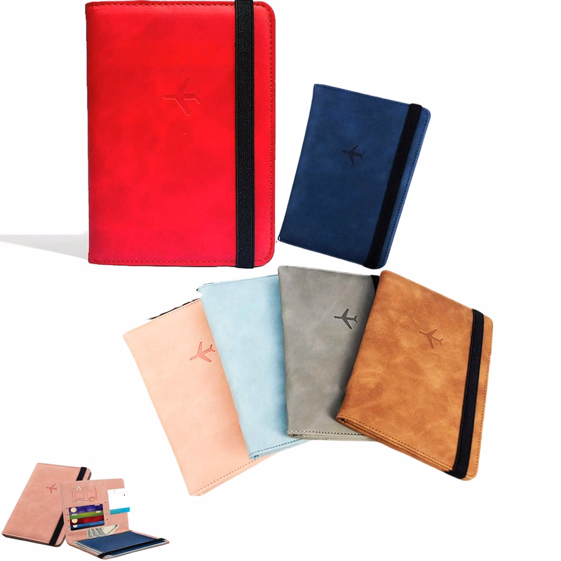 Premium Leather Passport Holder Covers Case