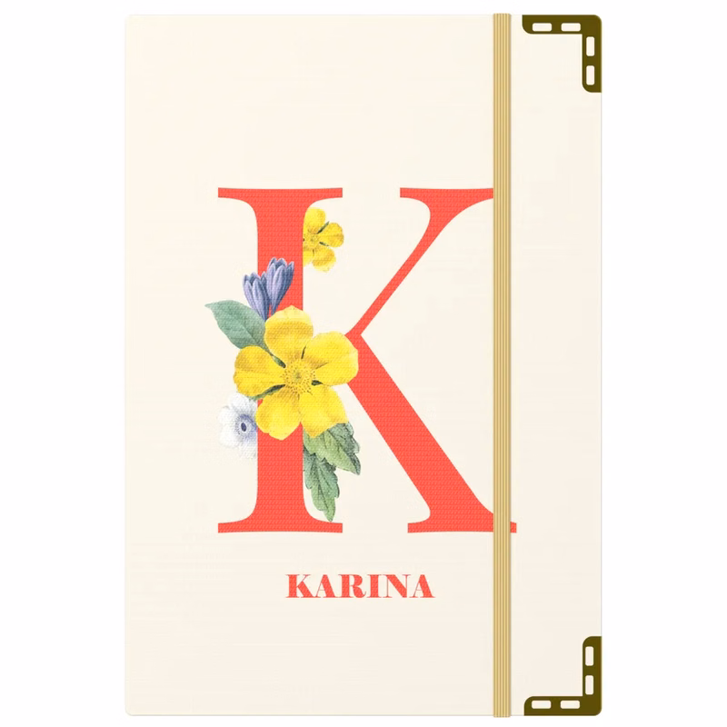 Birth Flower Notebook