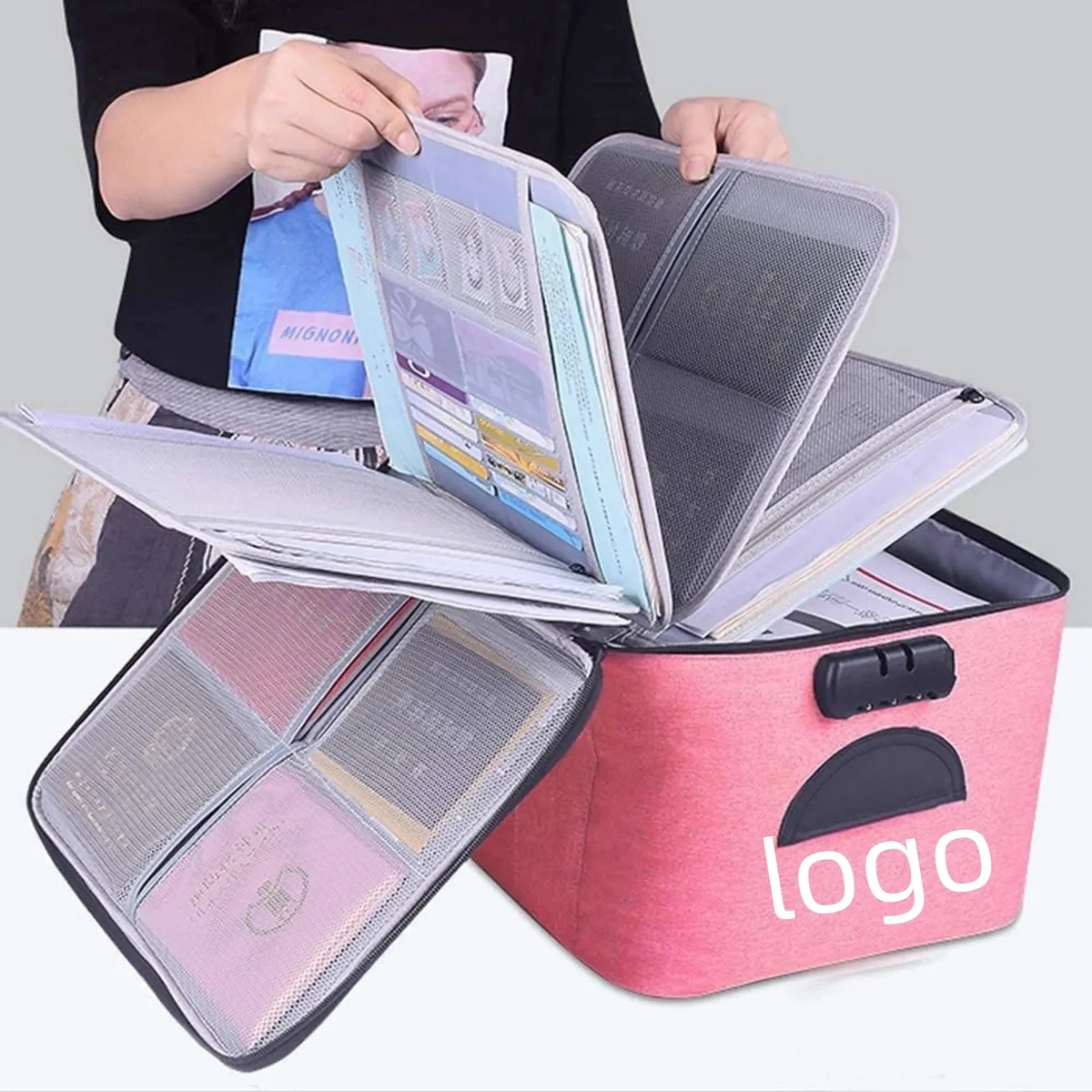 High Capacity Oxford Document Bag 1