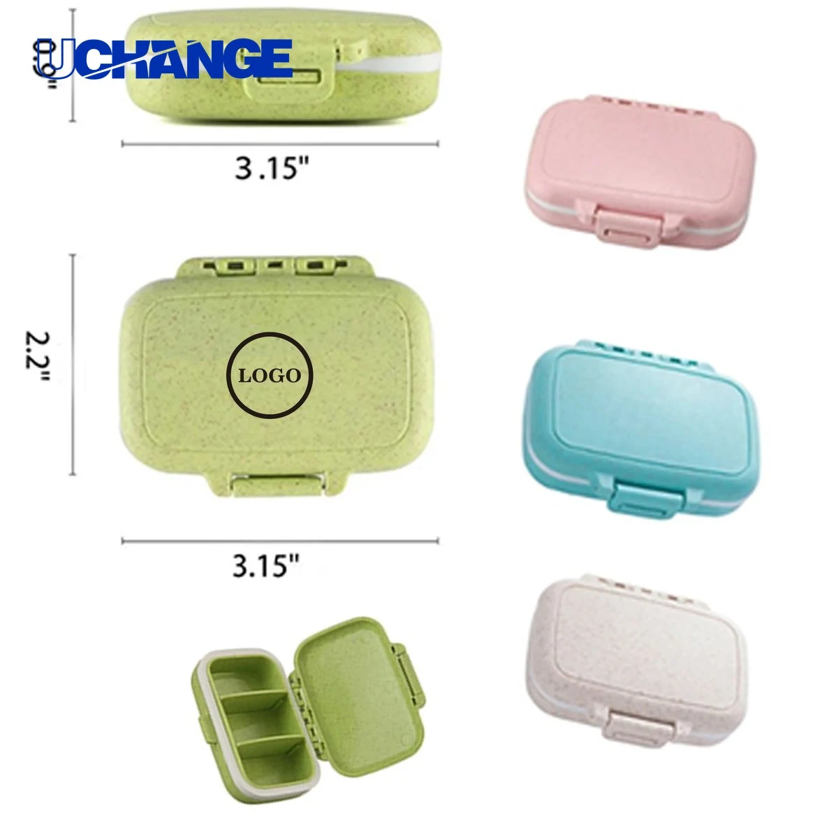 Health Versatile Portable Pill Organizer Case 1