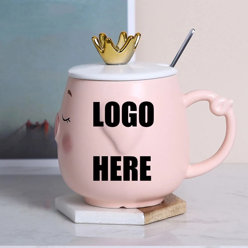 Custom 13 OZ Funny Novelty Pig Coffee Mug 1