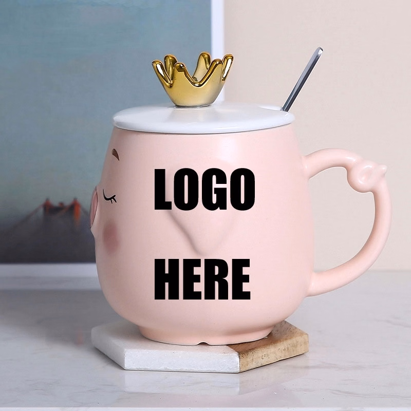Custom 13 OZ Funny Novelty Pig Coffee Mug