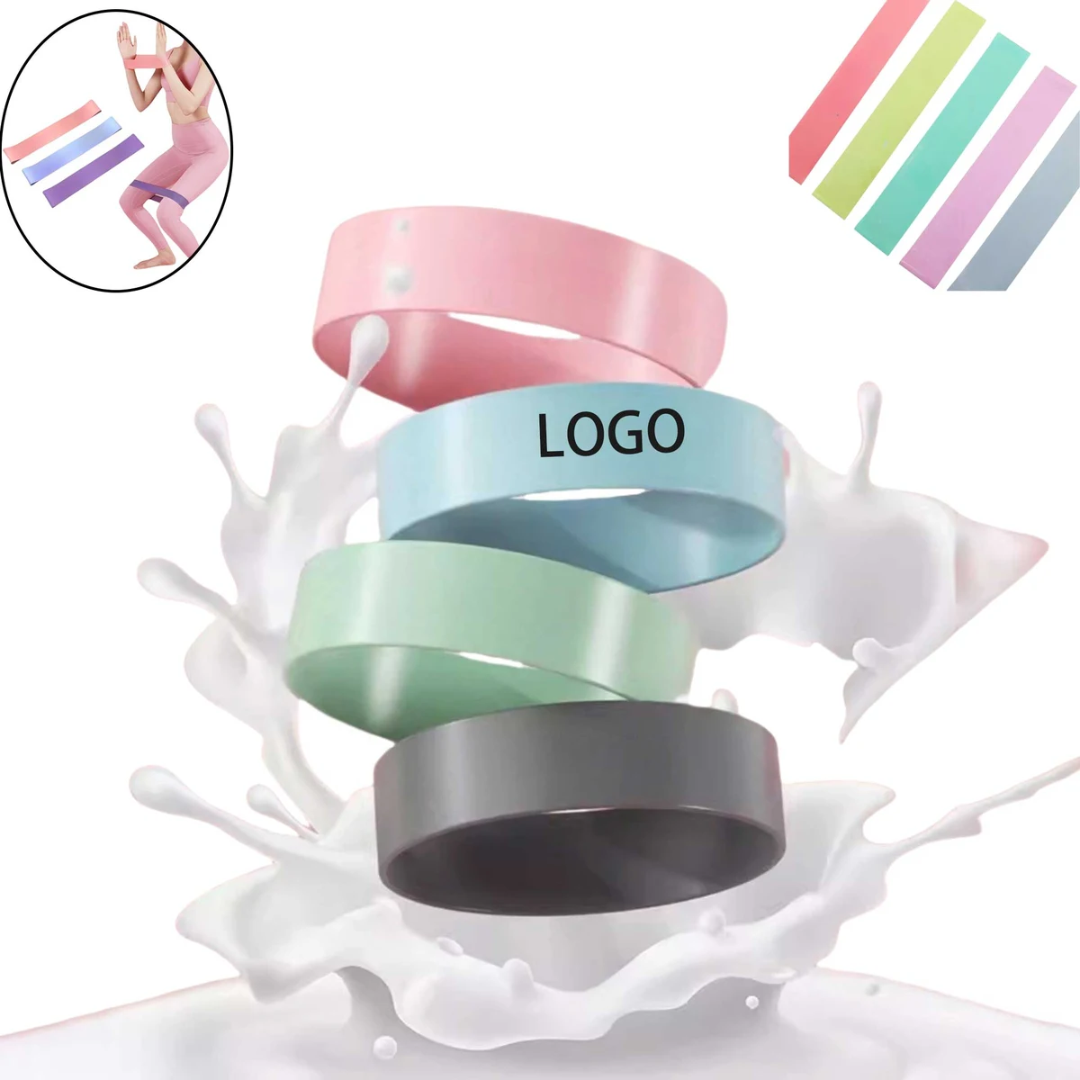 Elastic Fitness Stretch Band 1