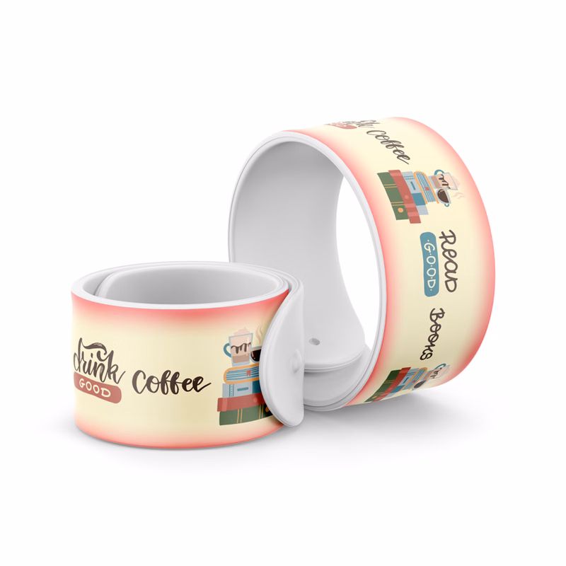 PVC Snap On Bracelet - 9"x 0.9"x 0.075"