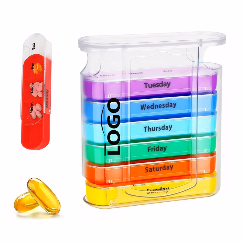 7-Day Pill Box ?C Compact Weekly Storage Solution