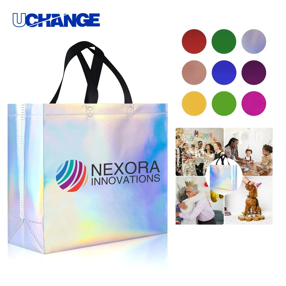 Non Woven Tote Bag Organizer with Sturdy Base 1