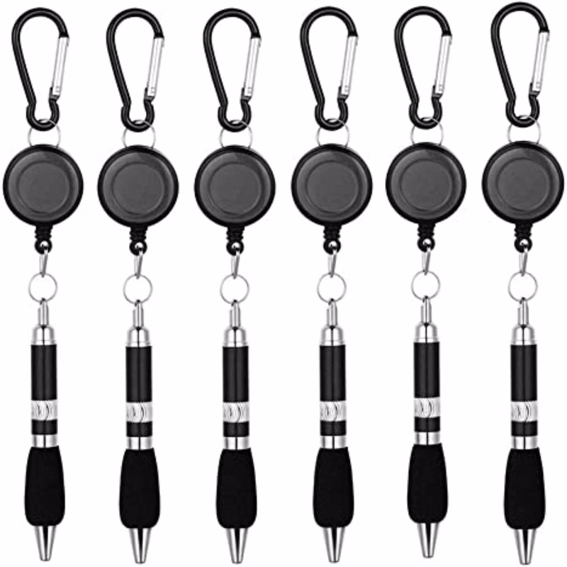 iTAGL Smart NFC Digital Business Carabiner Badge Reel Pen