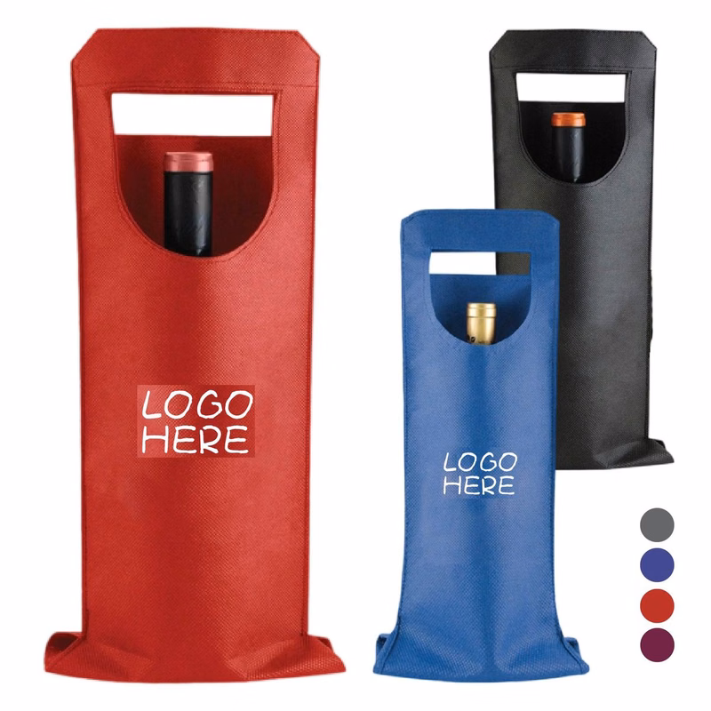 100 GSM Wine Gift Bag Durable Paper Bottle Gift Bag