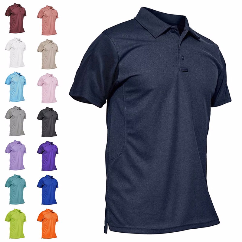 Men's Polo Shirt Quick Dry Performance Short