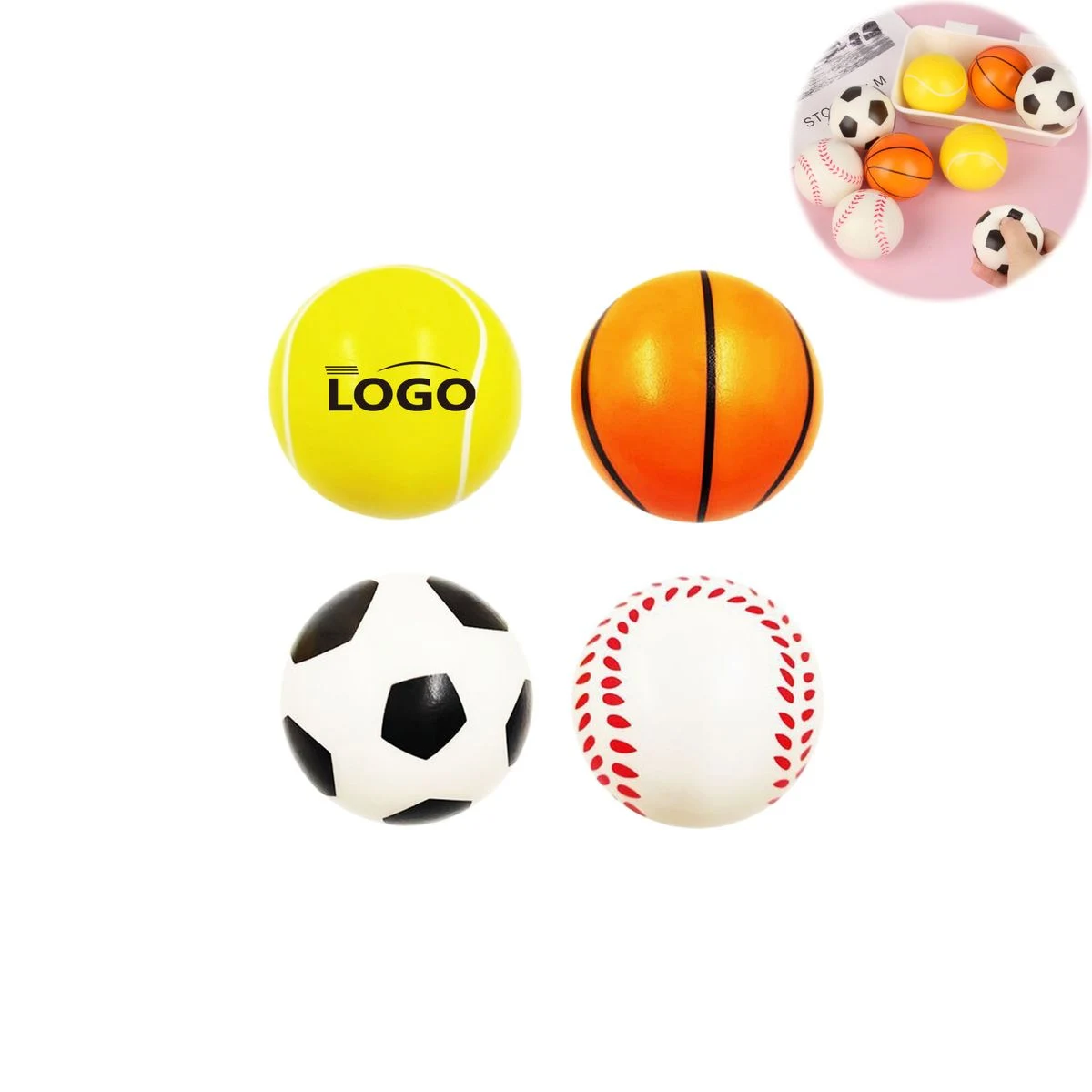 PU Foam Stress Balls 1