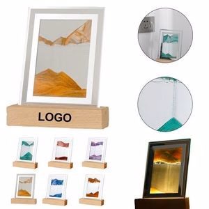 Moving Sand Art Painting Night Light
