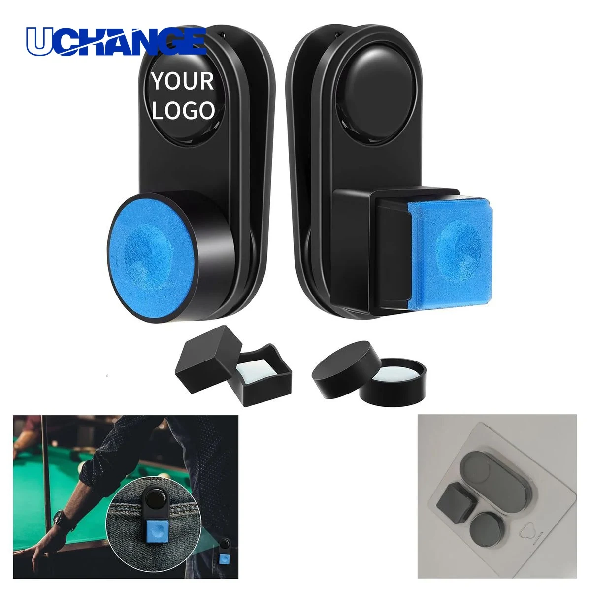 Magnetic Chalk Holder Billiards Accessory Holder 1