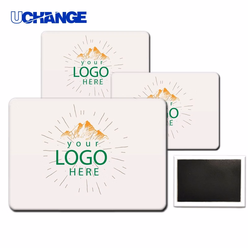 Full Color Rectangle Button Magnet