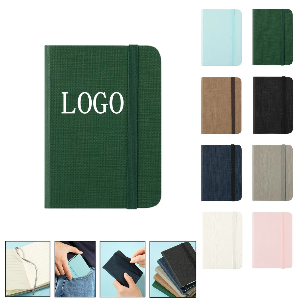 A7 Hardcover Pocket Notebook 1