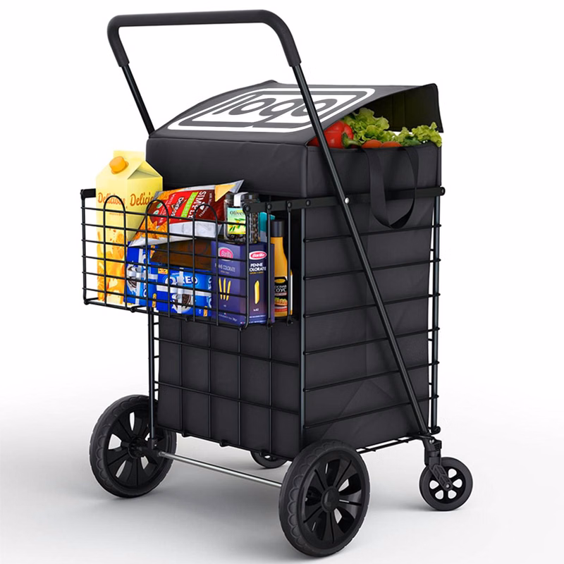 Foldable Trolley Shopping & Camp Cart