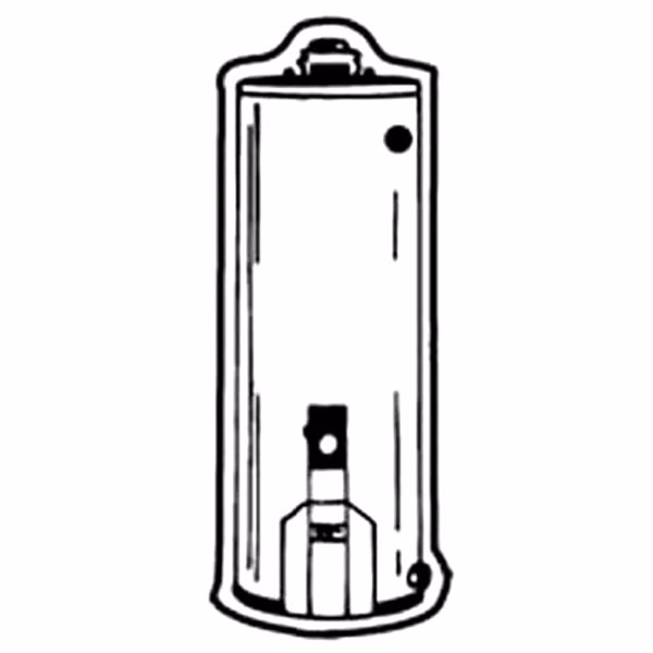 Water Heater Key Tag - Spot Color