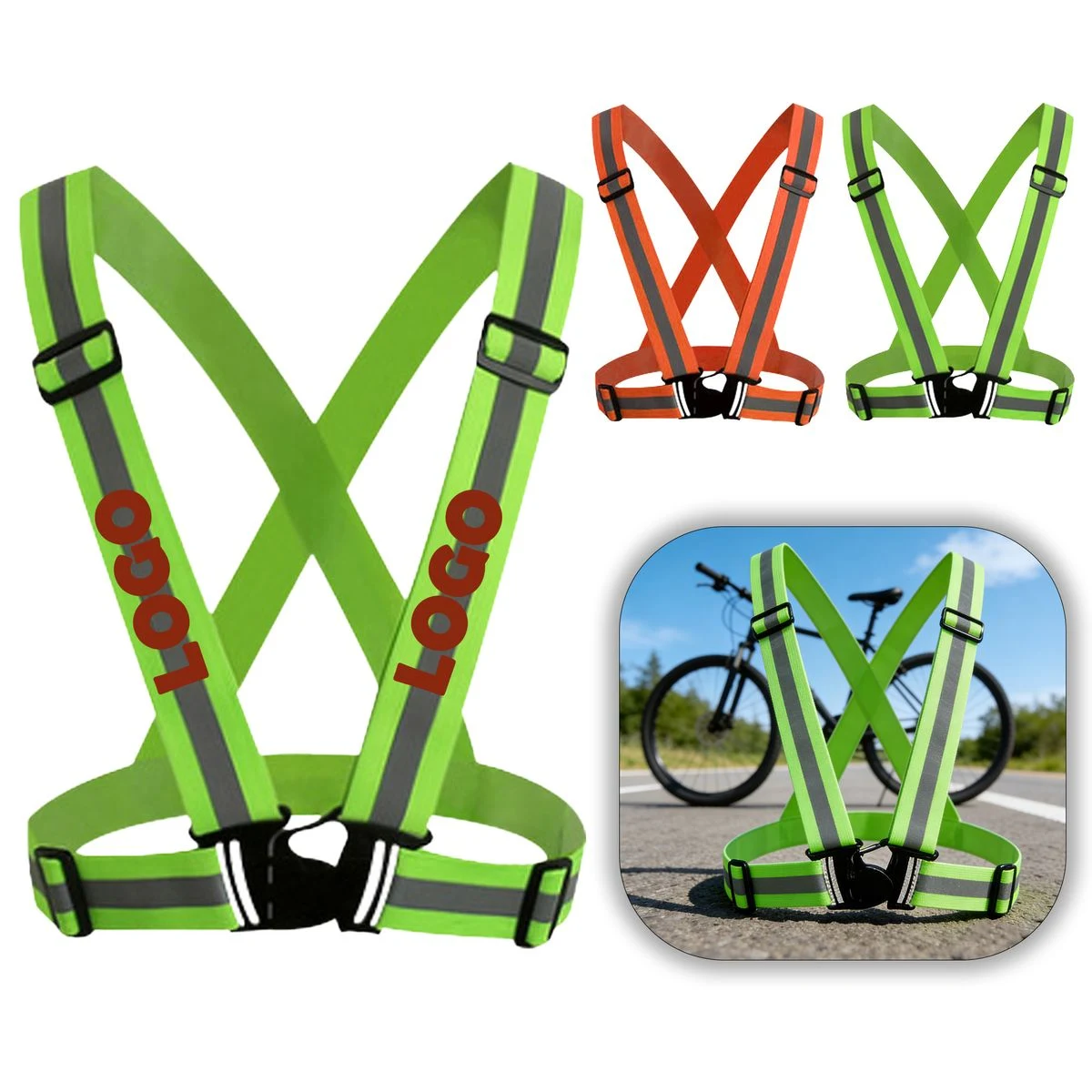 Cycling Reflective Safety Vest 1