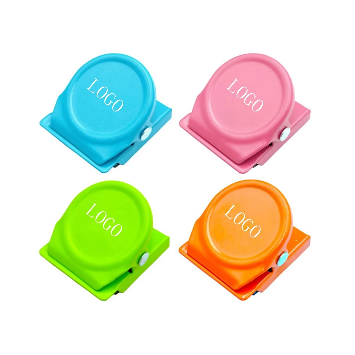 Candy Color Metal Magnet Hook Magnetic Clip 1