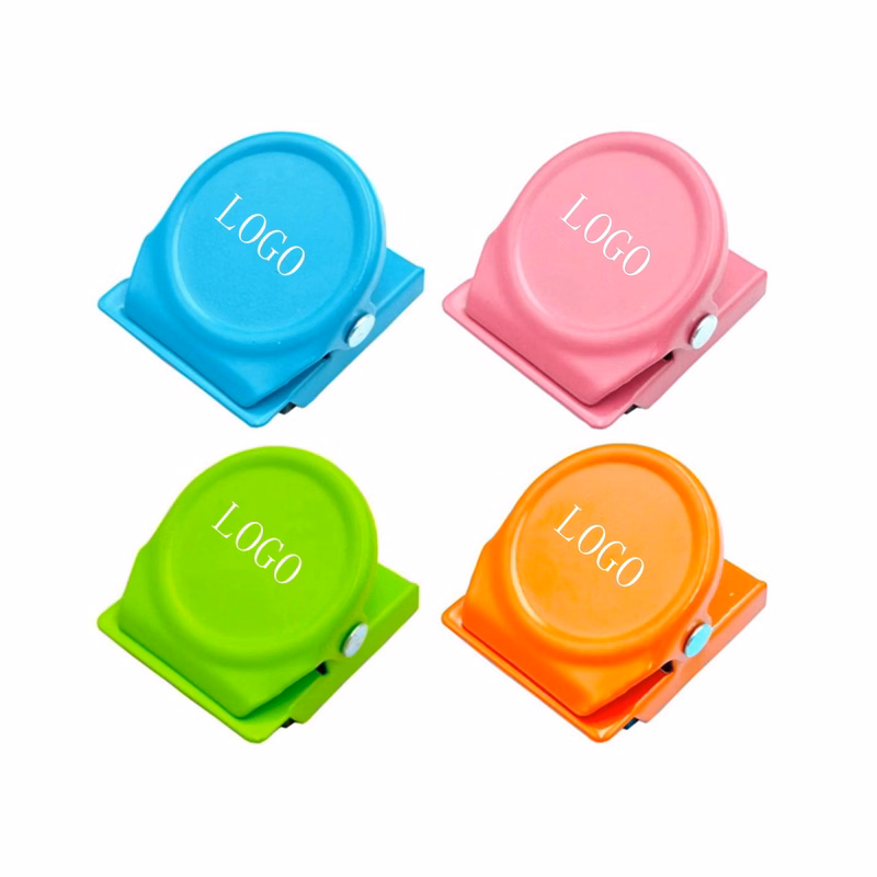 Candy Color Metal Magnet Hook Magnetic Clip