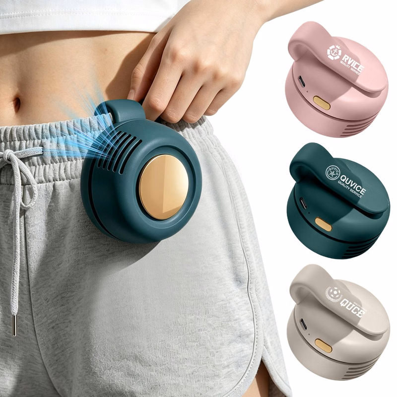Outdoor Portable Neck Waist Fan, Clip & Handheld Mini Fan