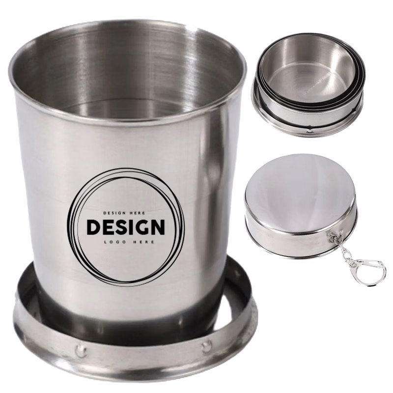 Stainless Steel Telescopic Folding Cup