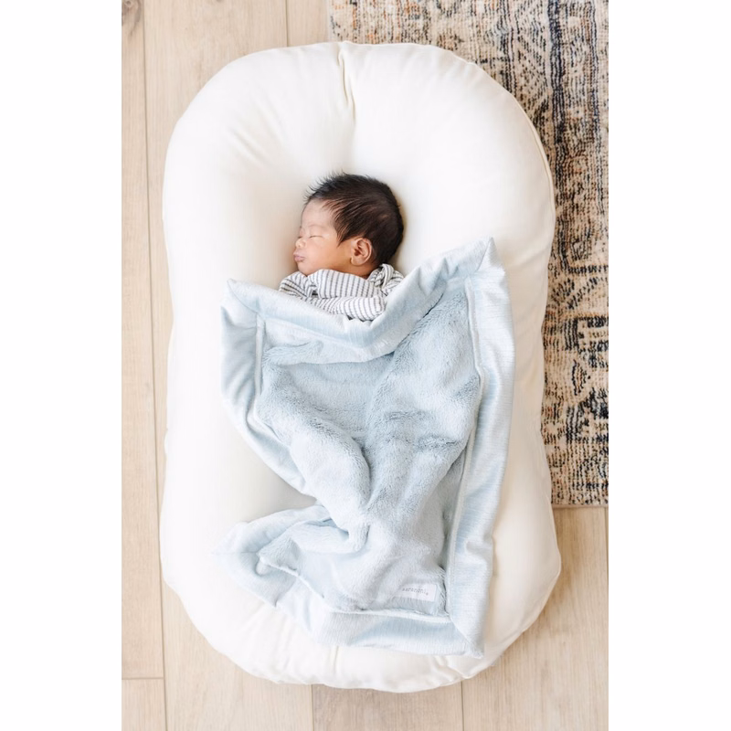 Lush Chambray-Mini Luxury Blanket (15x20)
