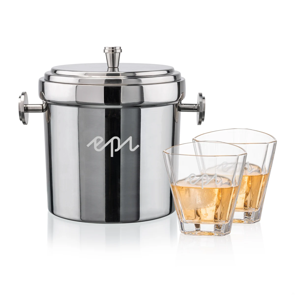 Milano Ice Bucket & Arrellano On-the-Rocks Set 1
