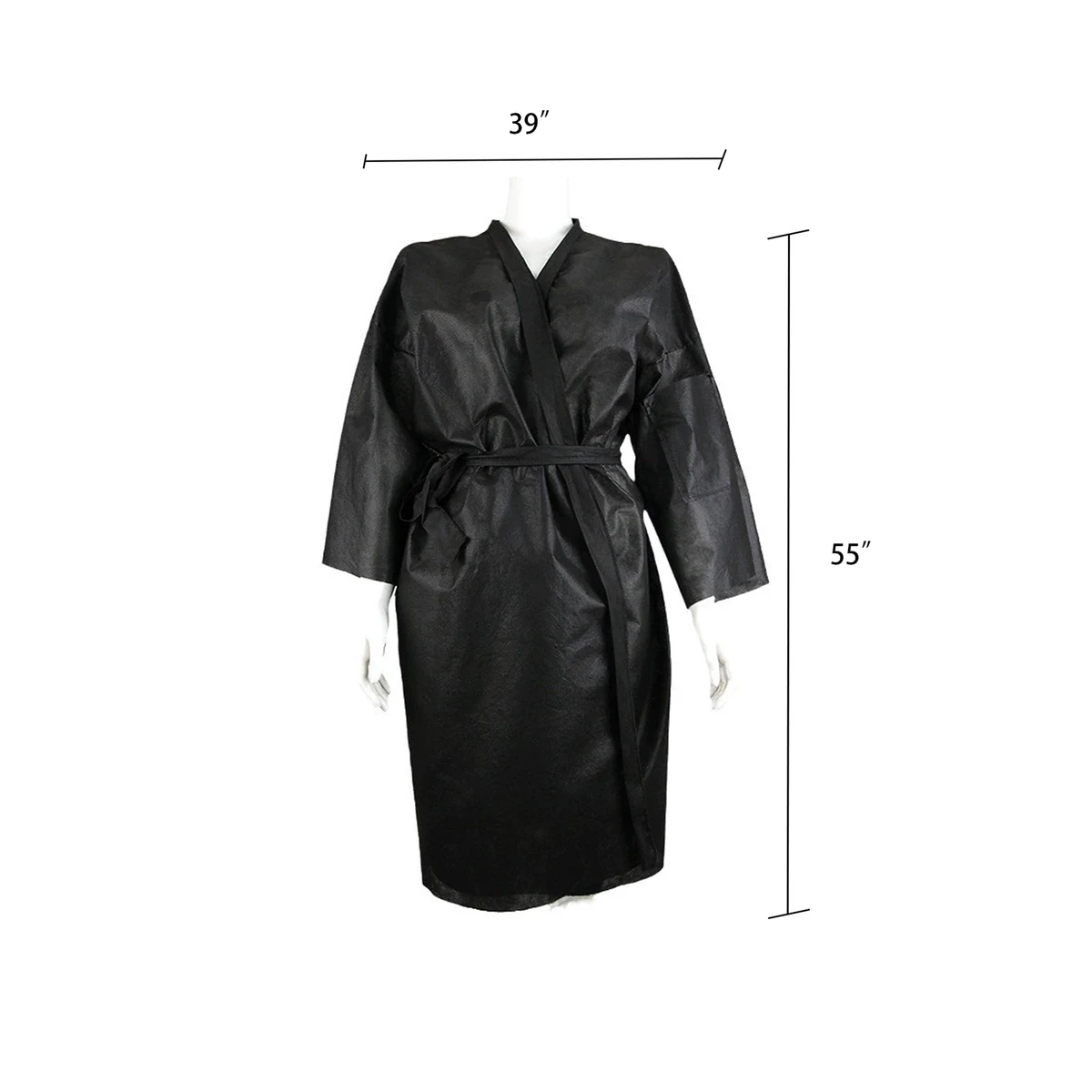 Disposable Spa Non-woven Robe Bathrobe 1