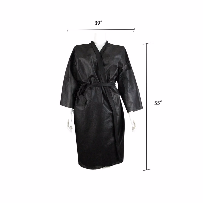 Disposable Spa Non-woven Robe Bathrobe