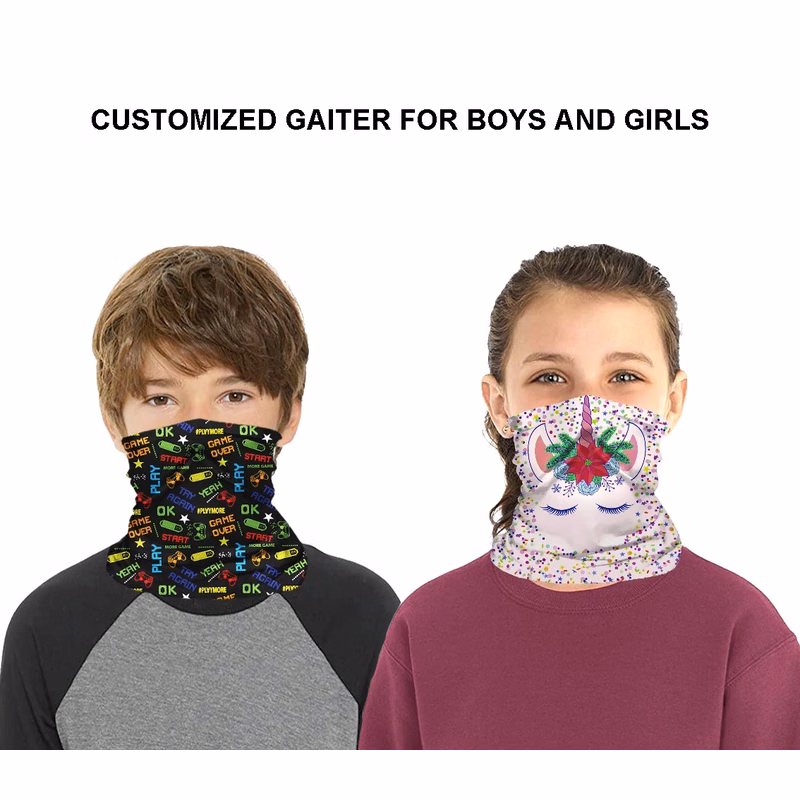 Full Color Gaiter Face Mask - Youth Size
