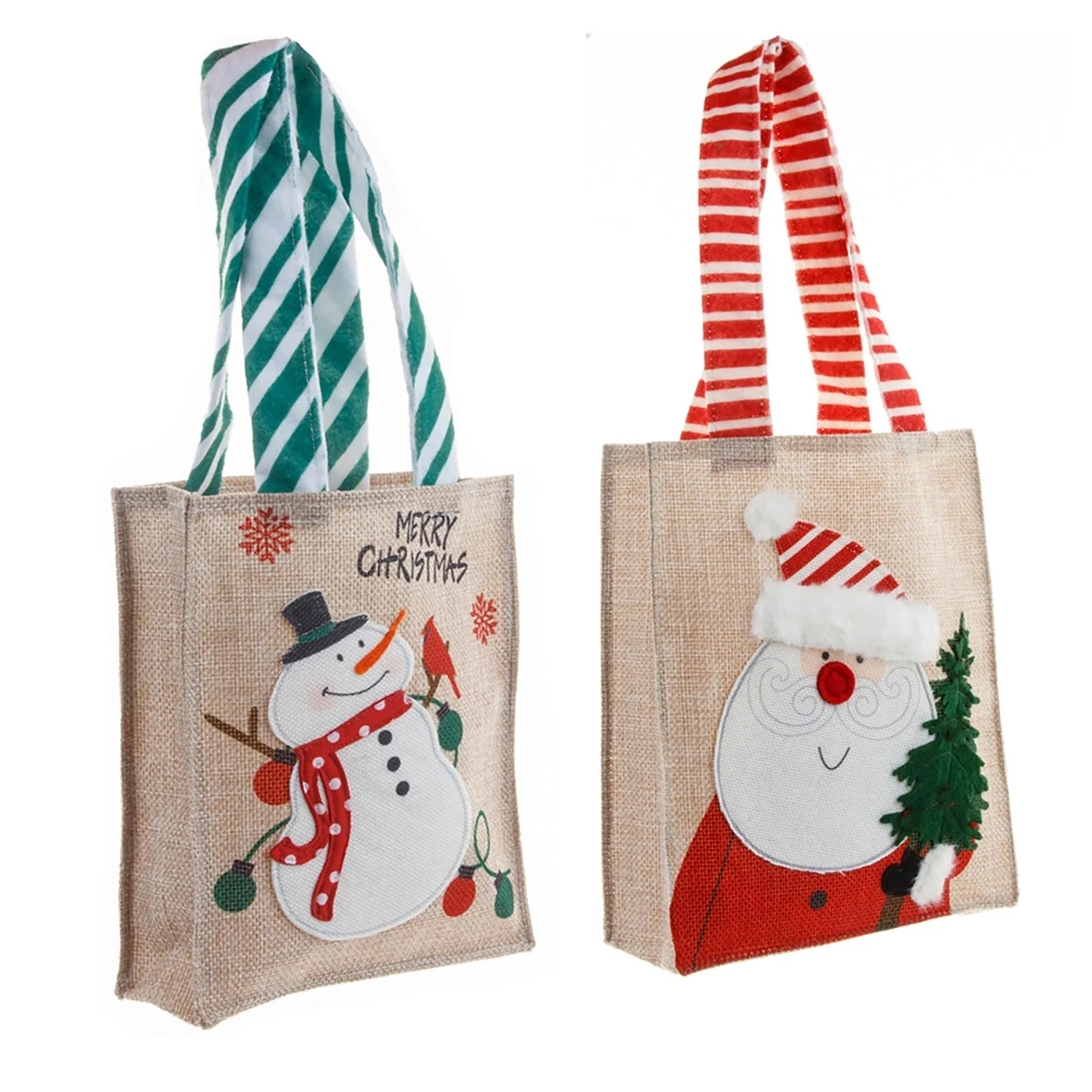 Christmas Gift Tote Bag, custom tote bag with logo imprint 1