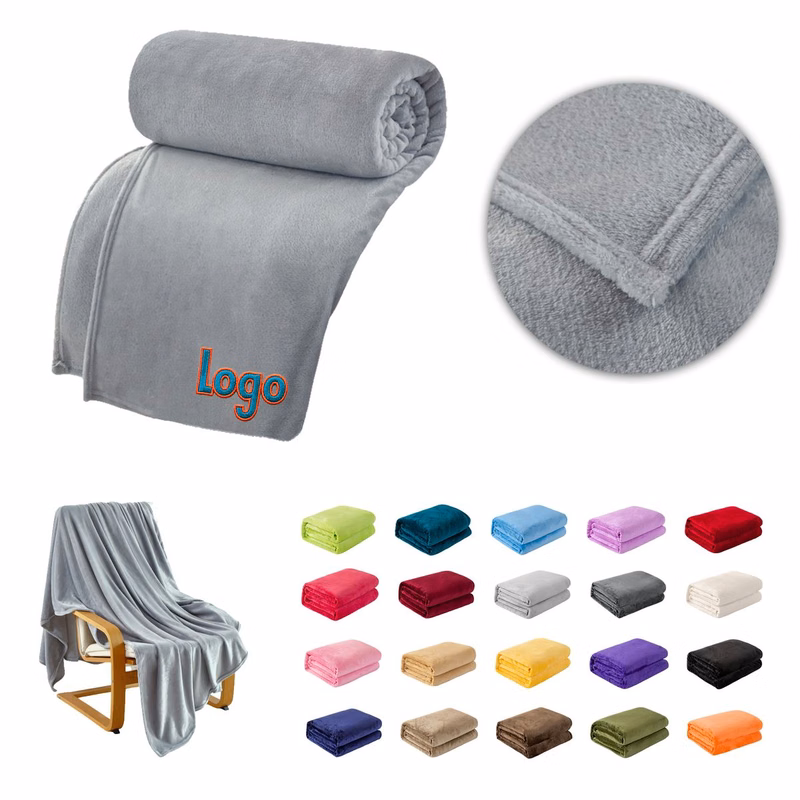 Warm Flannel Throw Blanket