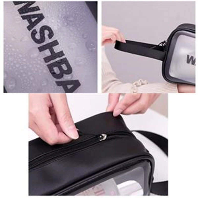 Clear Toiletry Makeup EVA Wash Bags 1