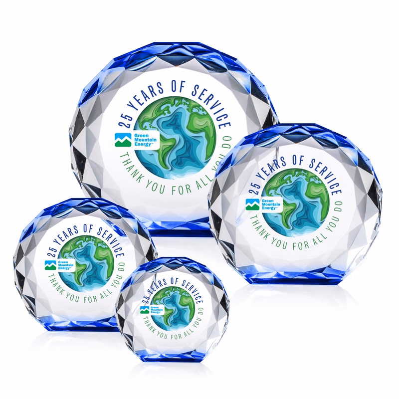 Seville VividPrint™ Award - Blue