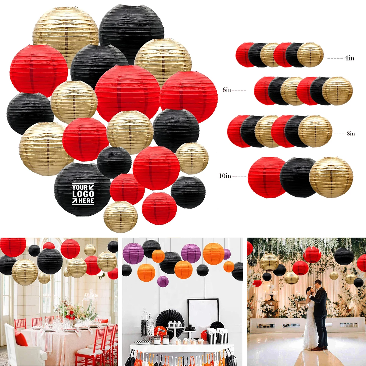 Graduation Mickey Mouse Birthday Party Decorations 4'' 6'' 8'' 10'' Hanging Round Paper Lantern 1