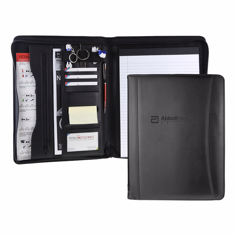 8 1/2"x11" Pro Black Designer Elite Portfolio
