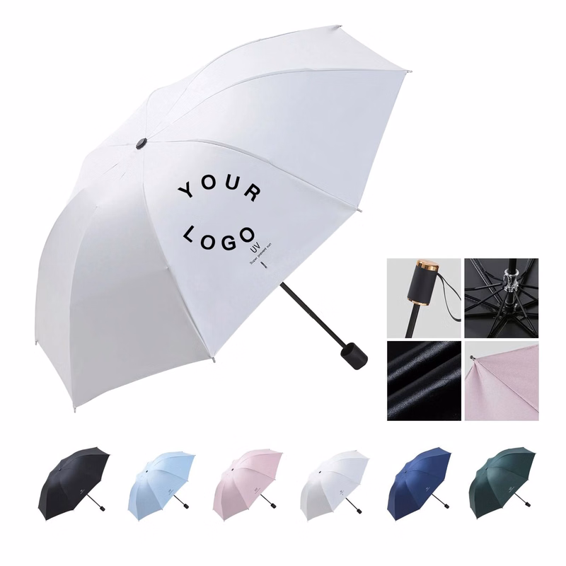 UV Block Folding Umbrella with Automatic Mechanism