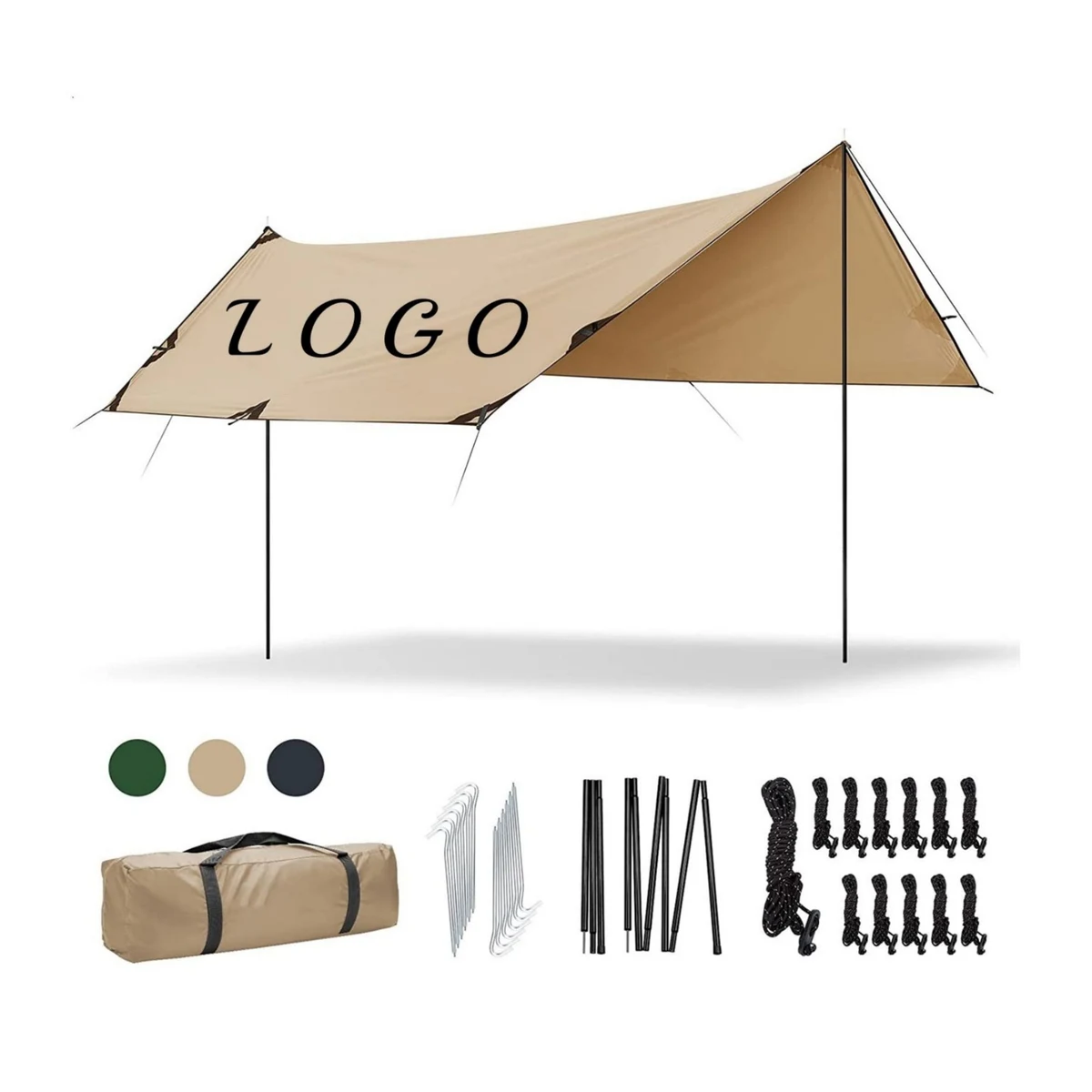Hexagon Hammock Rain Fly 1