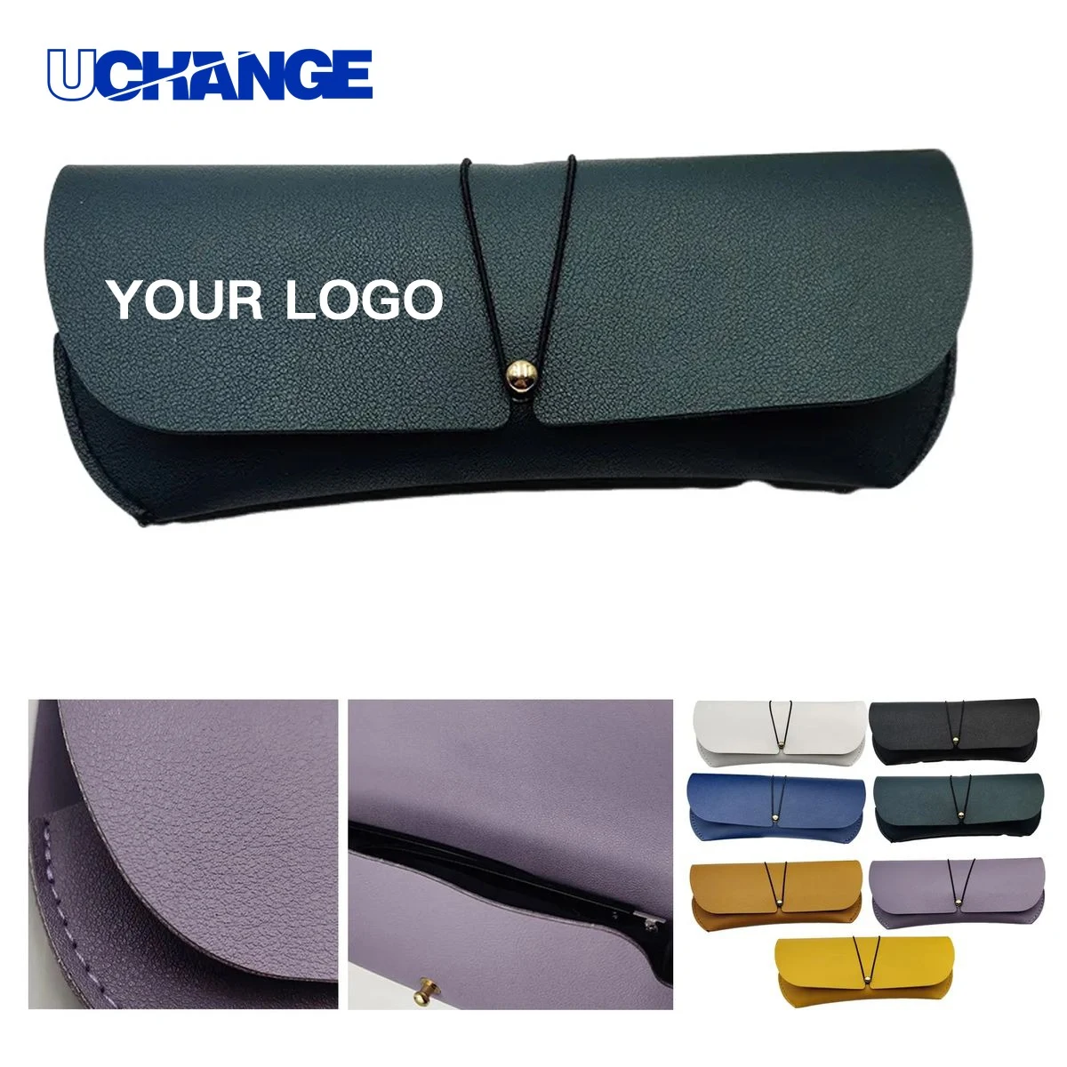 Durable PVC Glasses Case for Travel 1