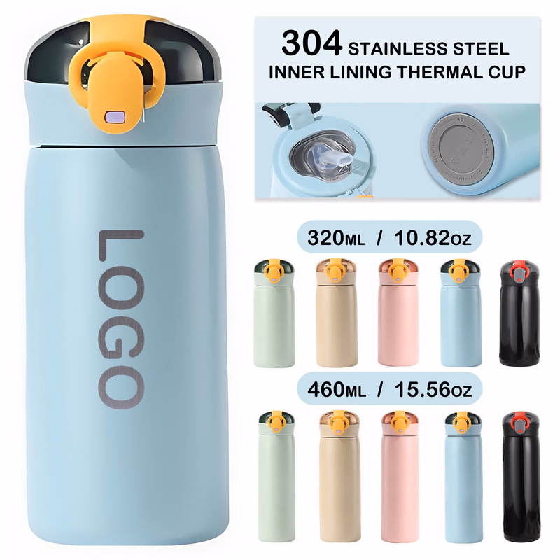 Lightweight, drop-resistant, and wear-resistant stainless steel thermal cup