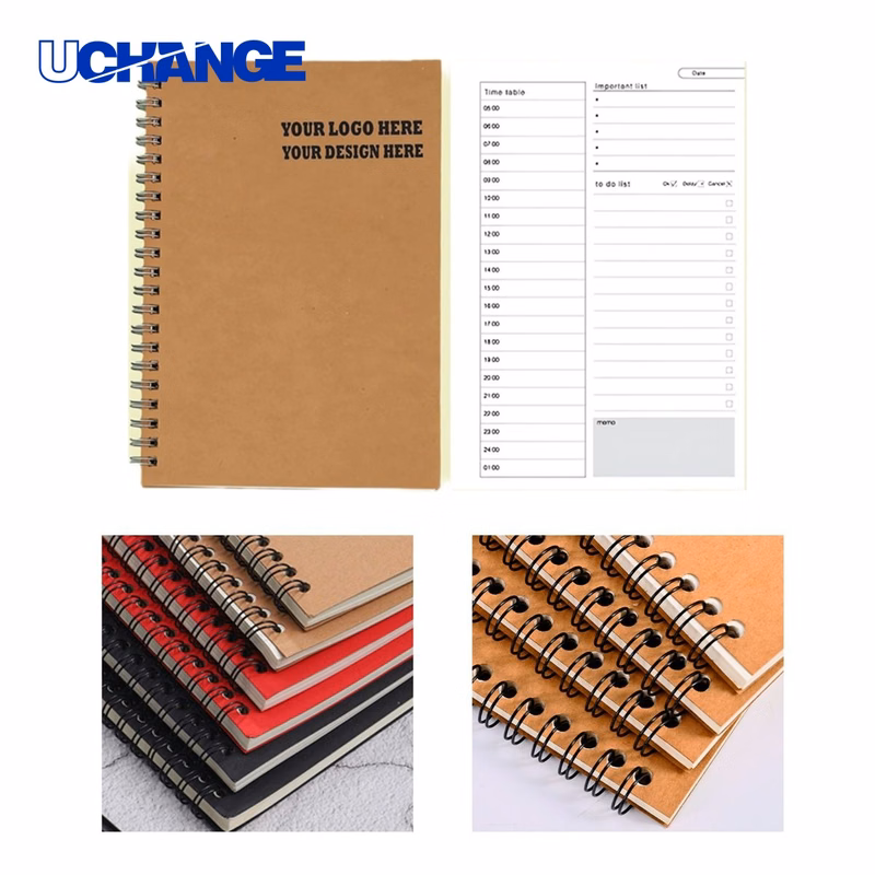 Eco-Friendly Kraft To-Do List Notebook for Tasks