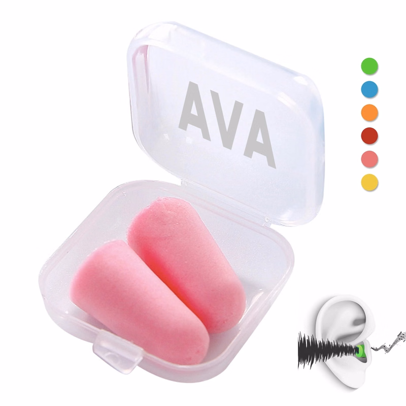 Sponge Earplugs w/ Case