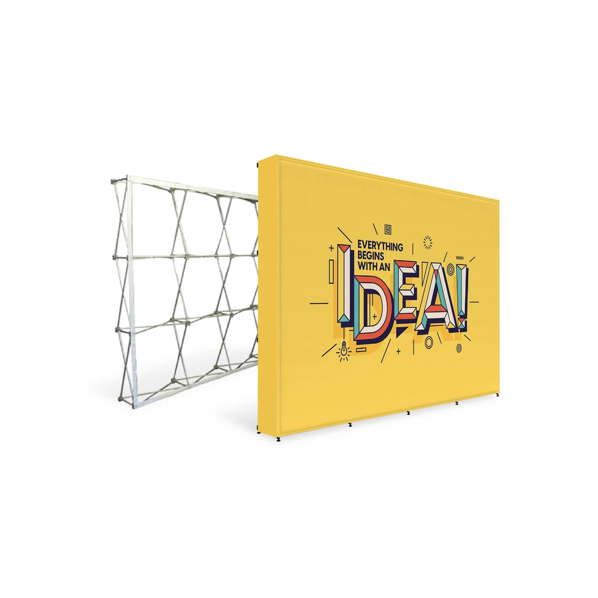 Banner Wall Straight (8ft x 8ft) 1