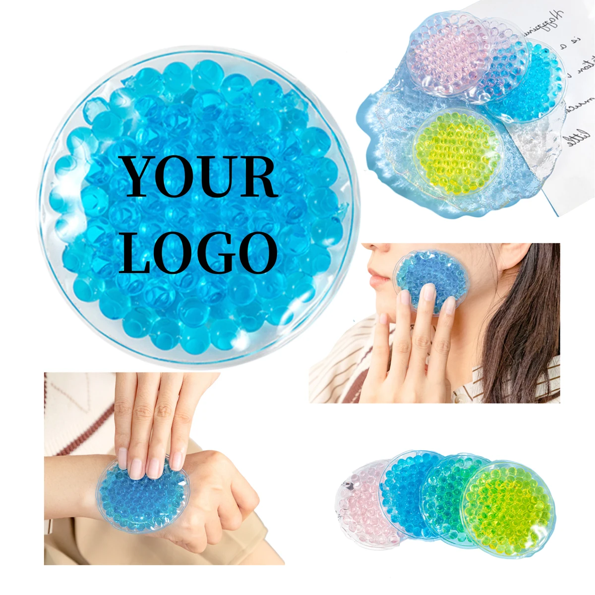 Round Gel Pack Reusable Hot Cold Therapy 1