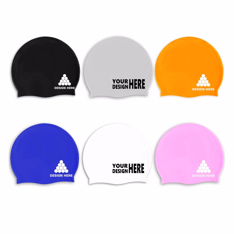 Unisex Adult Silicone Swim Cap